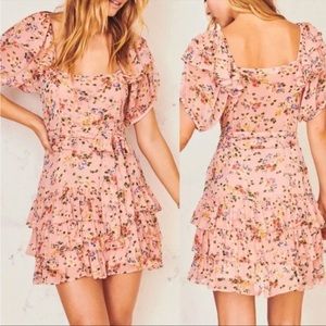 LoveShackFancy Kimbra Mini Dress
